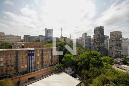 Vista da Varanda de kitnet/studio à venda com 1 quarto, 27m² em Pinheiros, São Paulo