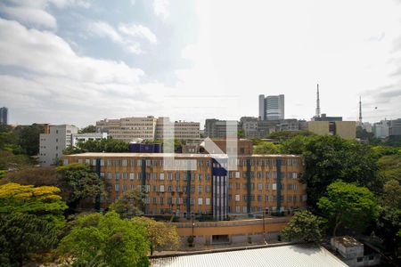 Vista da Varanda de kitnet/studio à venda com 1 quarto, 27m² em Pinheiros, São Paulo