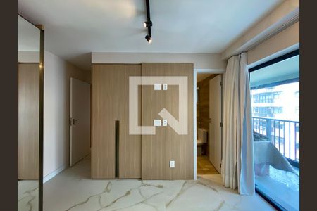 Detalhe da suíte  de apartamento à venda com 1 quarto, 97m² em Leblon, Rio de Janeiro