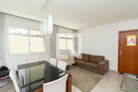 Sala de apartamento à venda com 3 quartos, 91m² em Eldorado, Contagem