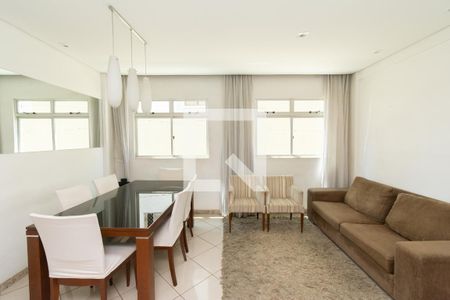 Sala de apartamento à venda com 3 quartos, 91m² em Eldorado, Contagem