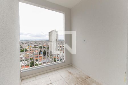 Varanda da Sala de apartamento à venda com 2 quartos, 32m² em Vila Curuçá Velha, São Paulo