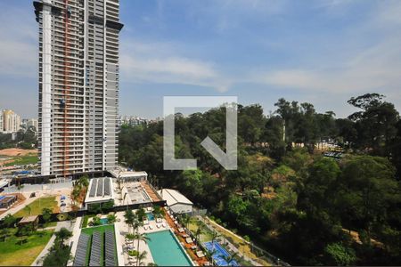 Vista Varanda Sala de apartamento para alugar com 2 quartos, 142m² em Jardim Morumbi, São Paulo