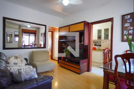 Sala de apartamento à venda com 1 quarto, 63m² em Passo da Areia, Porto Alegre