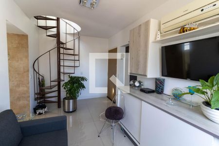 Sala de apartamento à venda com 2 quartos, 79m² em Santana, Porto Alegre