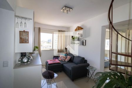 Sala de apartamento à venda com 2 quartos, 79m² em Santana, Porto Alegre