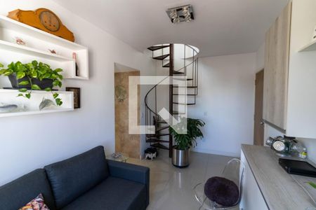 Sala de apartamento à venda com 2 quartos, 79m² em Santana, Porto Alegre