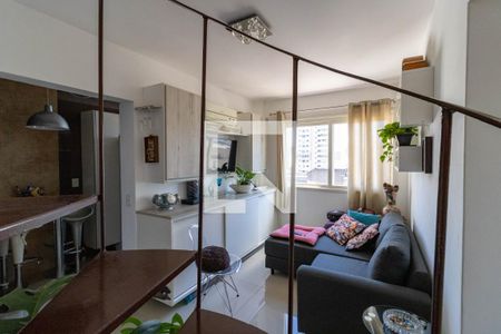 Sala de apartamento à venda com 2 quartos, 79m² em Santana, Porto Alegre