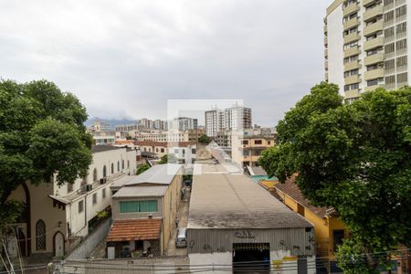 Sala Varanda Vista de apartamento à venda com 2 quartos, 90m² em Praça da Bandeira, Rio de Janeiro