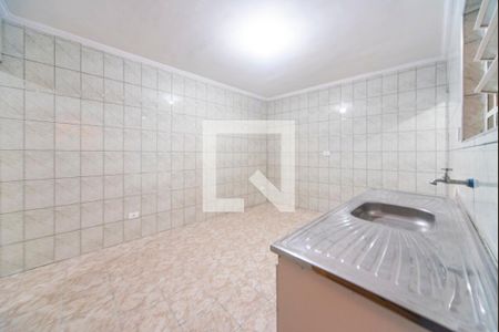 Cozinha de casa para alugar com 1 quarto, 35m² em Jardim Cristiane, Santo André