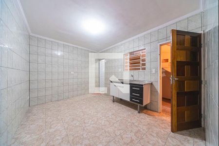 Cozinha  de casa para alugar com 1 quarto, 35m² em Jardim Cristiane, Santo André