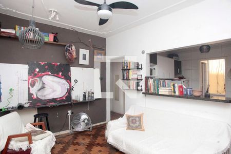 Sala de apartamento à venda com 2 quartos, 63m² em Farroupilha, Porto Alegre