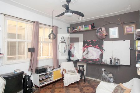 Sala de apartamento à venda com 1 quarto, 63m² em Farroupilha, Porto Alegre