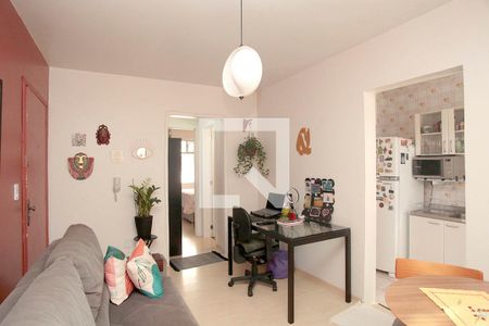 Sala de apartamento à venda com 1 quarto, 47m² em Cidade Baixa, Porto Alegre