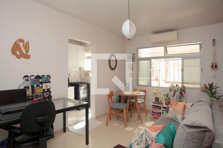 Sala de apartamento à venda com 1 quarto, 47m² em Cidade Baixa, Porto Alegre