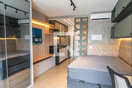 Sala/quarto de apartamento para alugar com 1 quarto, 31m² em Vila Mariana, São Paulo