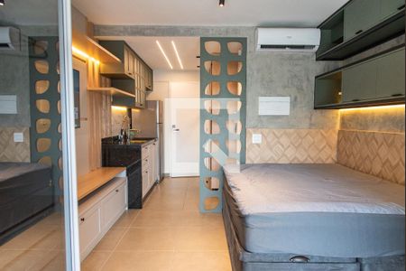 Sala/quarto de apartamento para alugar com 1 quarto, 31m² em Vila Mariana, São Paulo