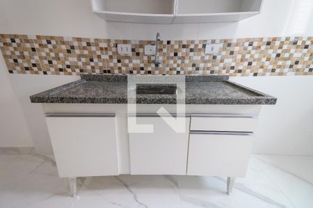 Cozinha  de apartamento para alugar com 2 quartos, 40m² em Vila Antonieta, São Paulo