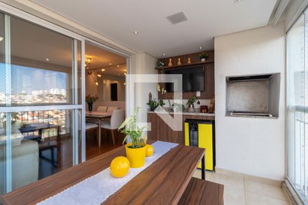 Varanda Gourmet de apartamento à venda com 3 quartos, 110m² em Imirim, São Paulo