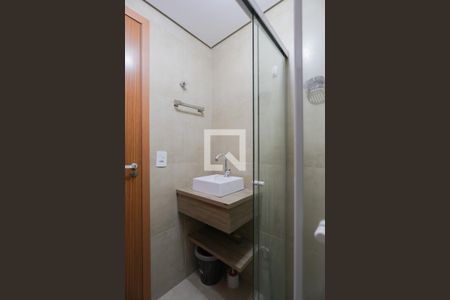 Banheiro da Suíte de kitnet/studio para alugar com 1 quarto, 32m² em Santana, São Paulo