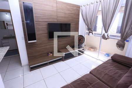 Sala de apartamento para alugar com 1 quarto, 40m² em Samambaia Sul (samambaia), Brasília