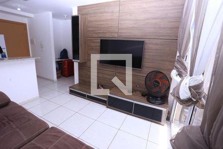 Sala de apartamento para alugar com 1 quarto, 40m² em Samambaia Sul (samambaia), Brasília