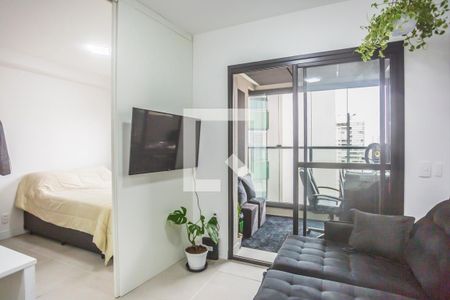 Sala de apartamento à venda com 1 quarto, 30m² em Chácara Inglesa, São Paulo