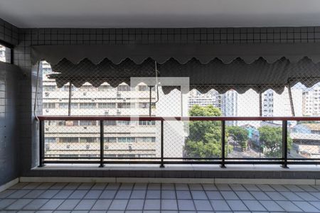 Sala Varanda de apartamento à venda com 3 quartos, 117m² em Tijuca, Rio de Janeiro