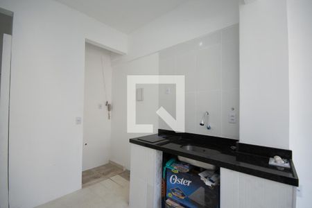 Cozinha de kitnet/studio para alugar com 1 quarto, 29m² em Icaraí, Niterói