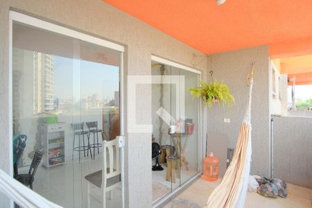 Varanda de apartamento à venda com 2 quartos, 53m² em Chácara Califórnia, São Paulo