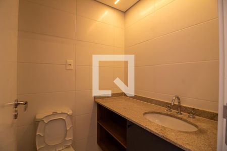 Banheiro de apartamento à venda com 1 quarto, 32m² em Jardim das Acacias, São Paulo