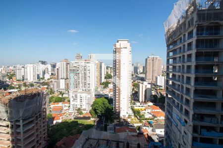 Varanda - Vista de apartamento para alugar com 1 quarto, 32m² em Jardim das Acacias, São Paulo