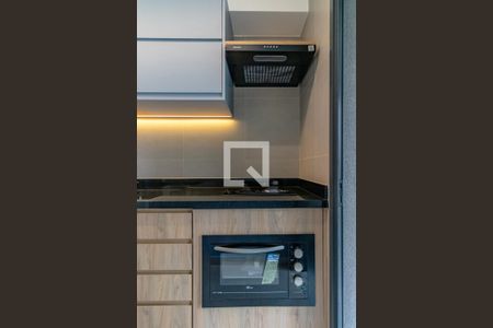 Cozinha de apartamento para alugar com 1 quarto, 41m² em Indianópolis, São Paulo