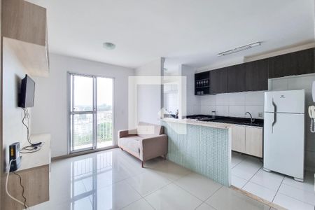 Sala de apartamento para alugar com 2 quartos, 52m² em Parque Residencial Flamboyant, São José dos Campos