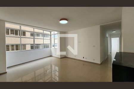 Sala de apartamento para alugar com 4 quartos, 120m² em José Menino, Santos