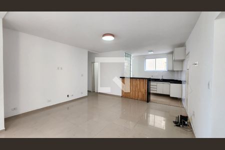 Sala de apartamento para alugar com 4 quartos, 120m² em José Menino, Santos