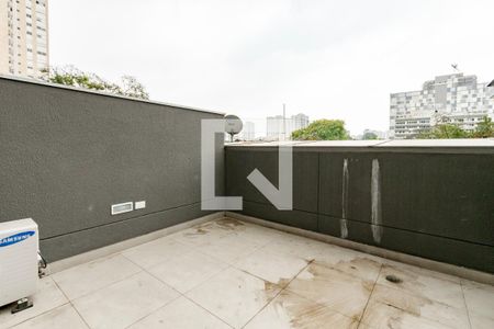 Terraço de apartamento para alugar com 1 quarto, 31m² em Santo Amaro, São Paulo