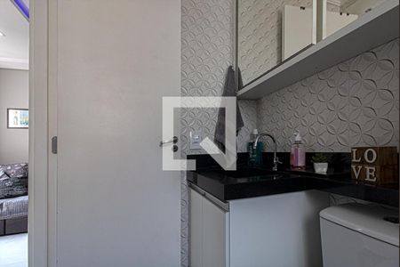 banheiro social_3 de apartamento à venda com 2 quartos, 40m² em Jardim Sao Saverio, São Paulo