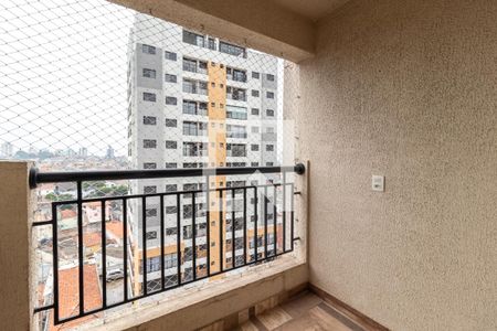 Varanda da Sala de apartamento para alugar com 2 quartos, 65m² em Vila Dom Pedro II, São Paulo