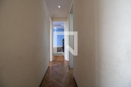 corredor para os cômodos_1 de apartamento à venda com 3 quartos, 74m² em Vila Moinho Velho, São Paulo