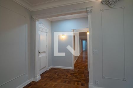 Hall de entrada de apartamento para alugar com 4 quartos, 205m² em Flamengo, Rio de Janeiro