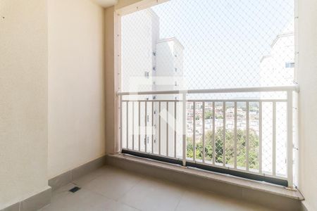 Varanda da Sala de apartamento para alugar com 2 quartos, 57m² em Ipoema, Mogi das Cruzes