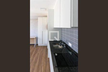 Cozinha de apartamento para alugar com 1 quarto, 31m² em Vila Prudente, São Paulo