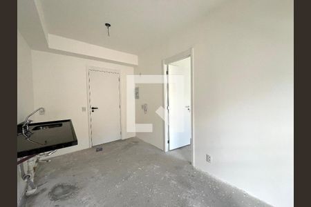 Sala/Cozinha de apartamento à venda com 1 quarto, 28m² em Jardim Prudência, São Paulo