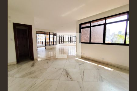 Sala de apartamento para alugar com 4 quartos, 240m² em Serra, Belo Horizonte