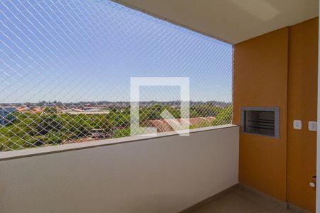 sacada com churrasqueira de apartamento para alugar com 2 quartos, 56m² em Olaria, Canoas