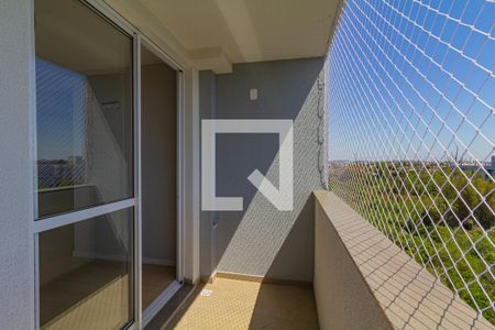 sacada com churrasqueira de apartamento para alugar com 2 quartos, 56m² em Olaria, Canoas