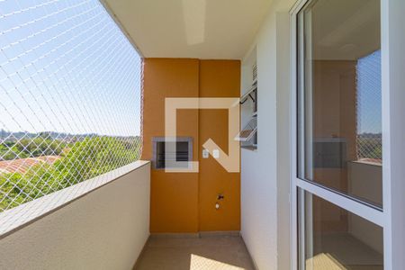 sacada com churrasqueira de apartamento para alugar com 2 quartos, 56m² em Olaria, Canoas