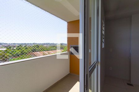 sacada com churrasqueira de apartamento para alugar com 2 quartos, 56m² em Olaria, Canoas