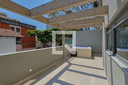 Varanda da Sala de apartamento à venda com 3 quartos, 142m² em Gutierrez, Belo Horizonte